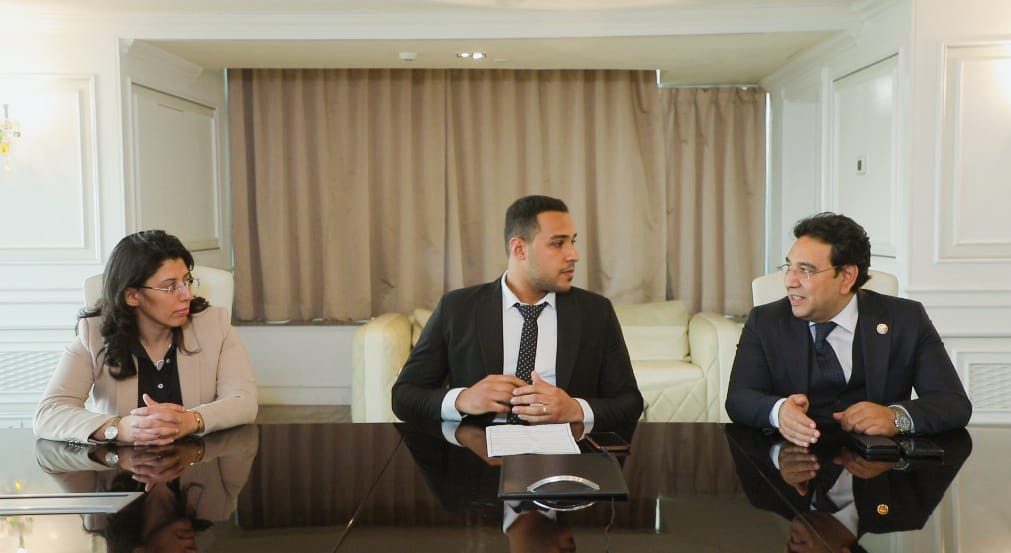 النائب الدكتور أيمن محسب خلال ندوة موقع صدي البلد