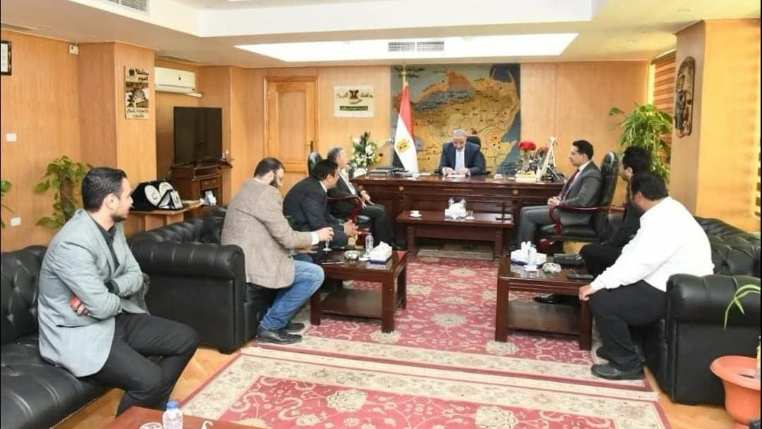 جانب من الزيارة