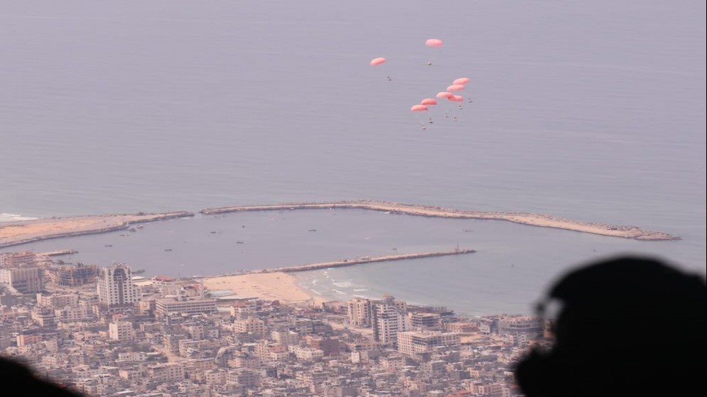  الأردن ينفذ 5 إنزالات جوية على شمال غزة