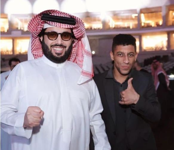 المستشار تركي آل الشيخ وأحمد البرنس