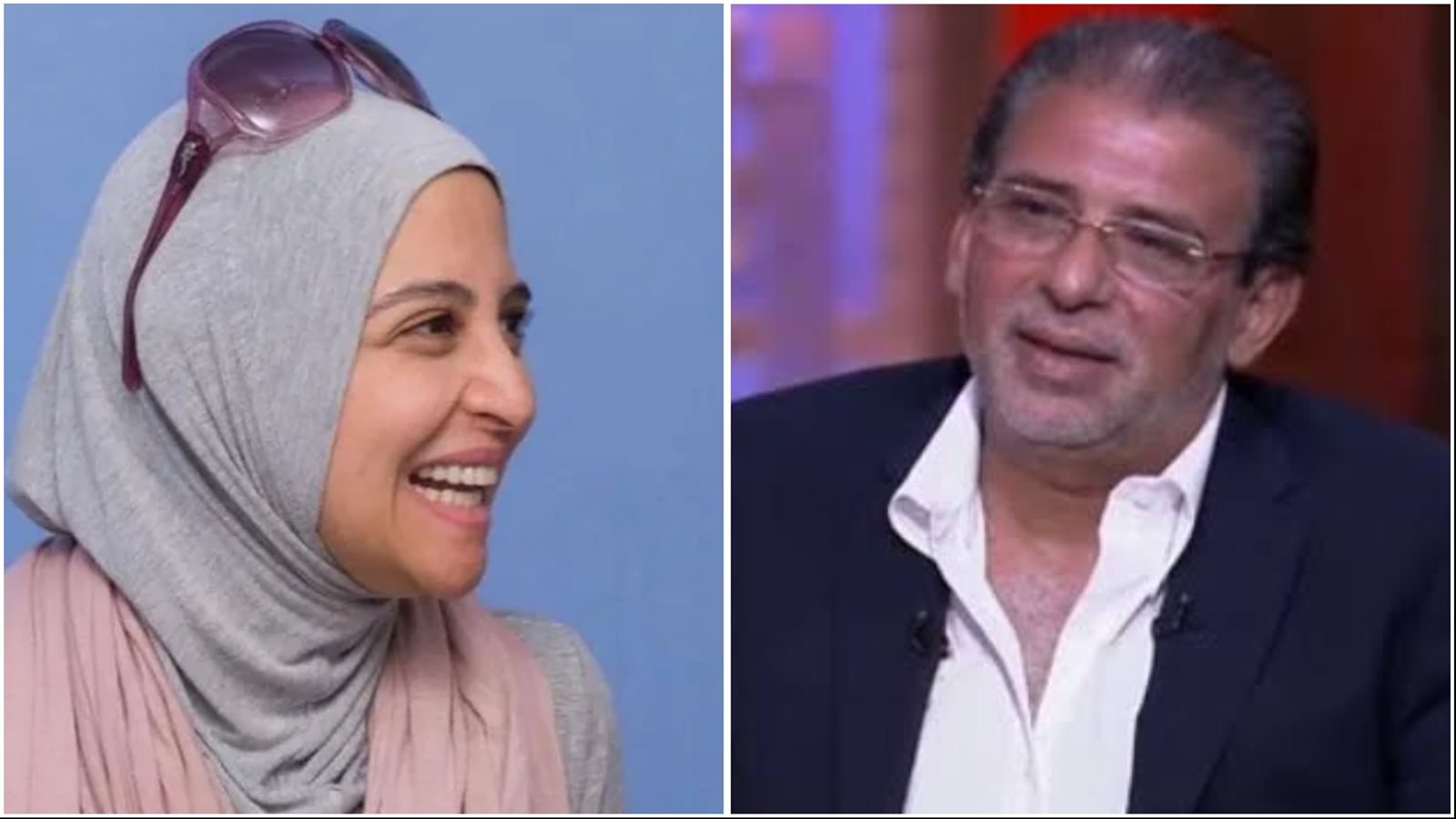 المخرج خالد يوسف والفنانة حنان ترك 