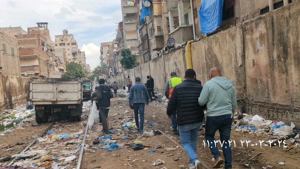 حملات نظافة مكبرة بالاسكندرية