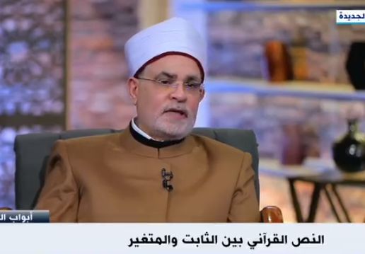 الدكتور محمد سالم أبو عاصي، أستاذ التفسير بجامعة الأزهر