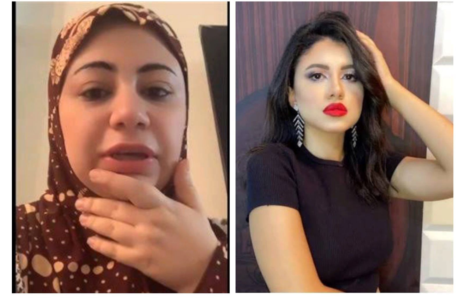 نيرة أشرف وشقيقتها