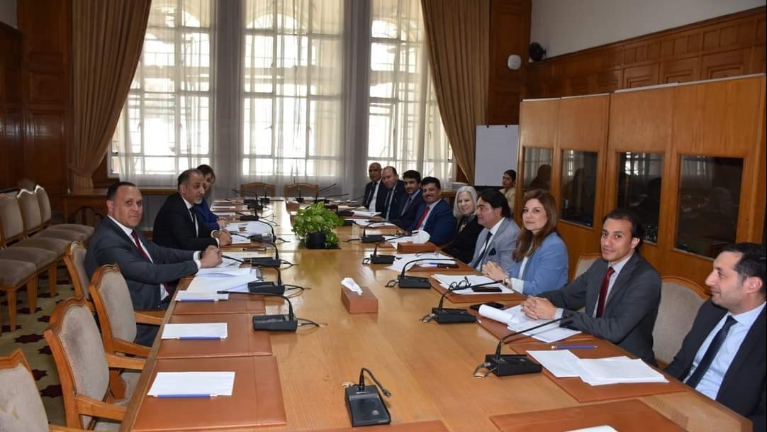 وفدي الأمانة العامة ومندوبية فلسطين 