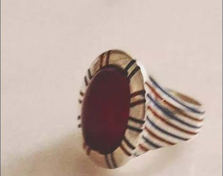 خاتم العقيق الاحمر 