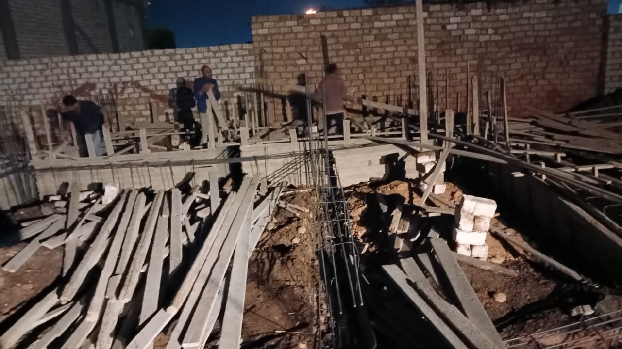 إزالة التعديات في المنيا