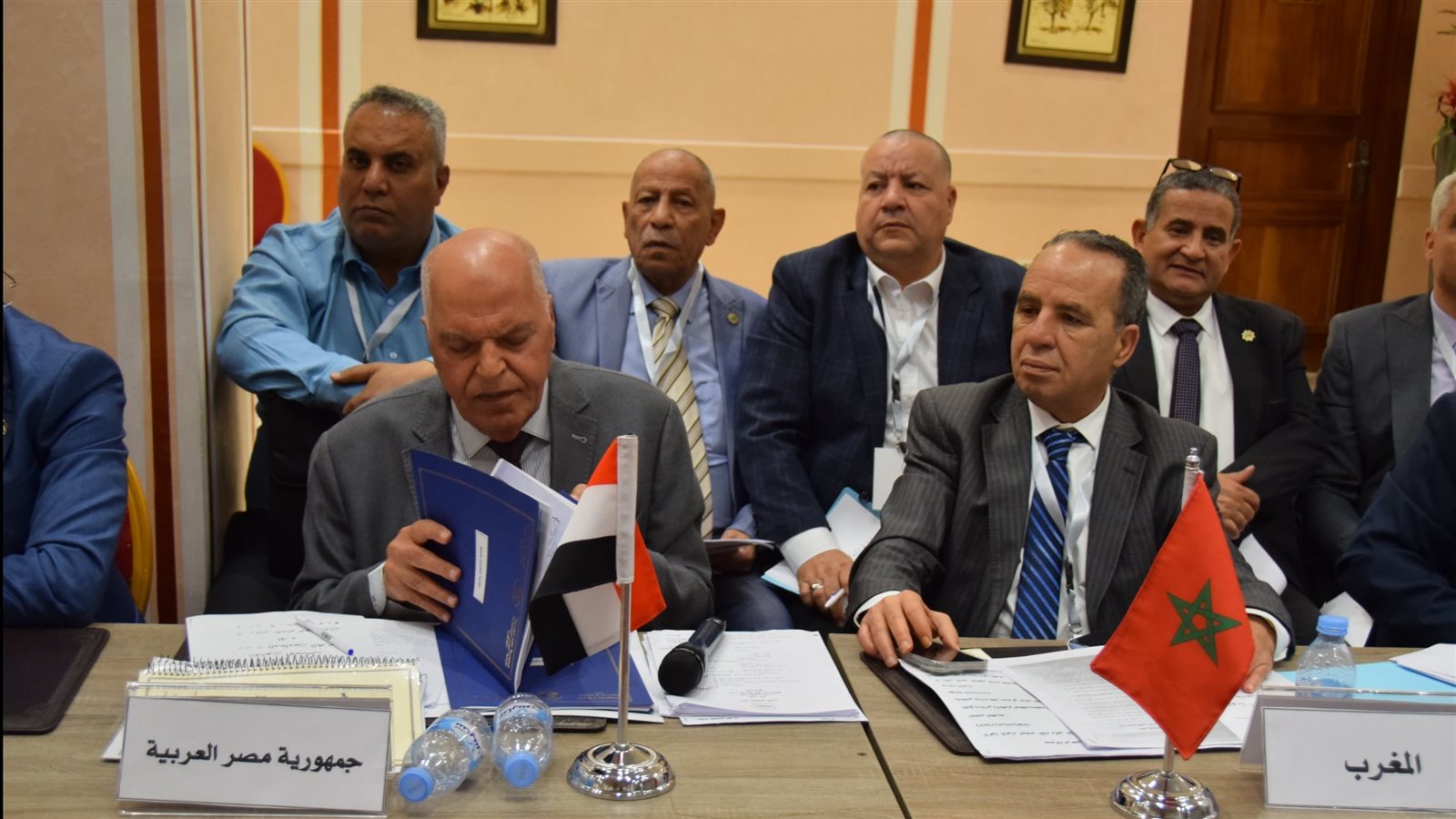 جانب من الاجتماع 