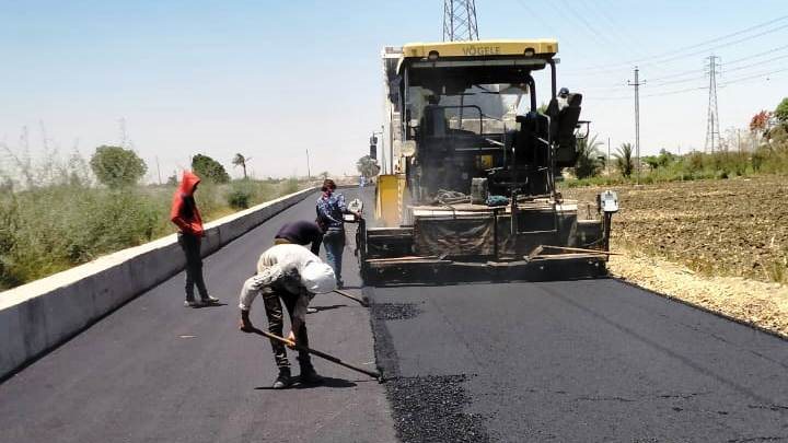 مشروعات الطرق بأسوان 