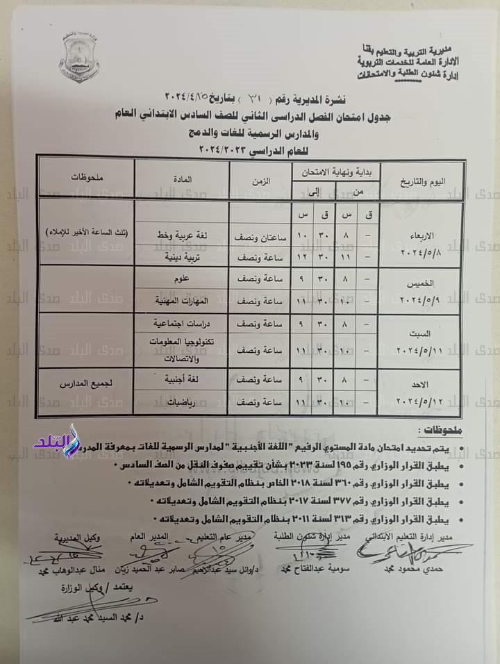 امتحانات قنا (1)