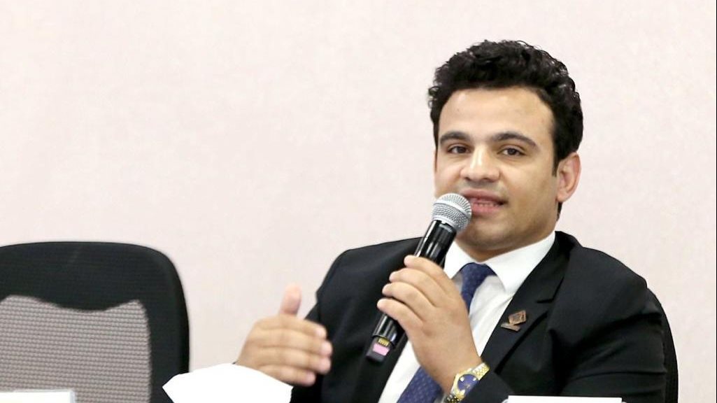 المهندس أحمد الباز الأمين العام المساعد بحزب مصر أكتوبر