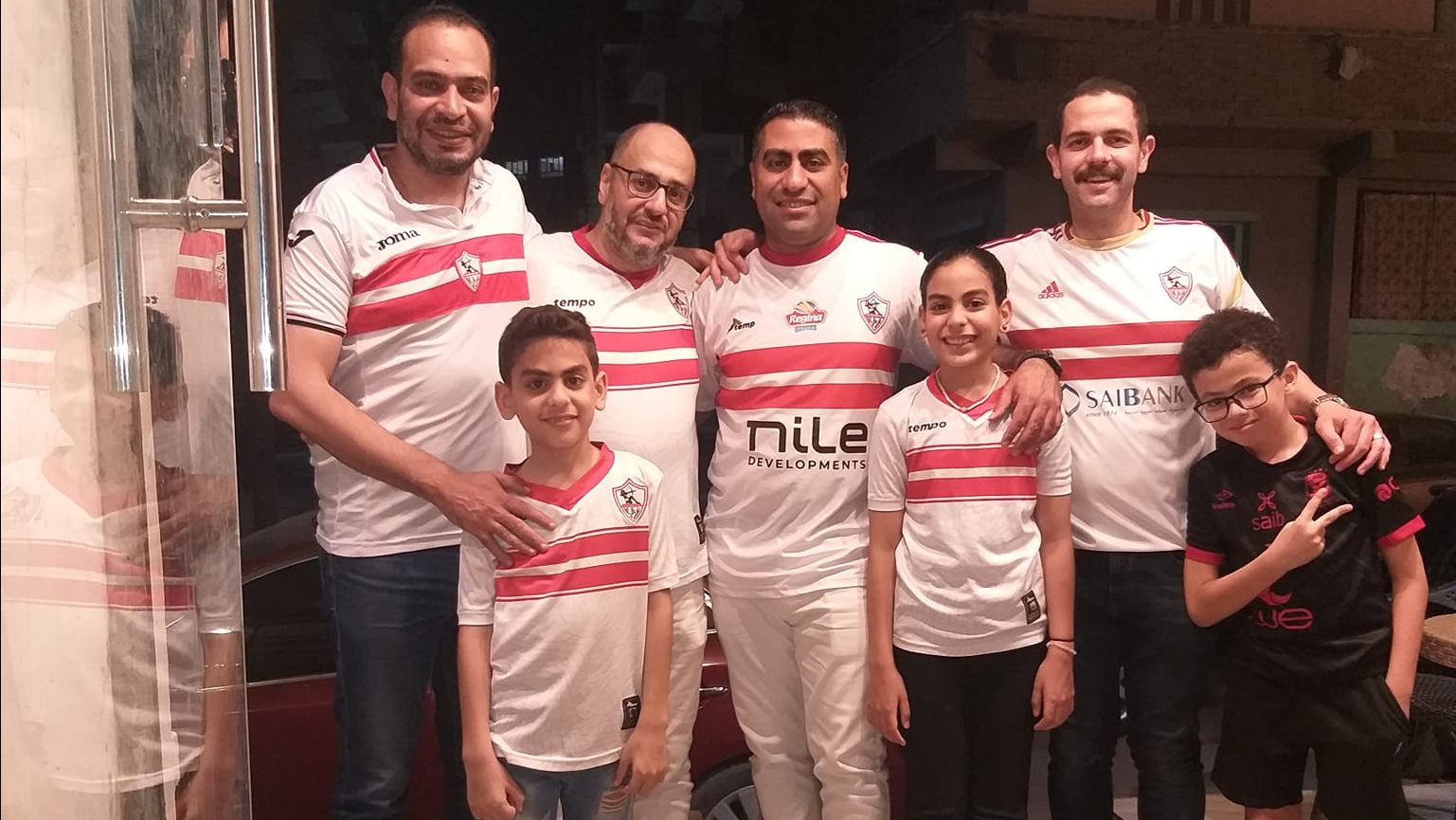 جماهير الزمالك ببني سويف 