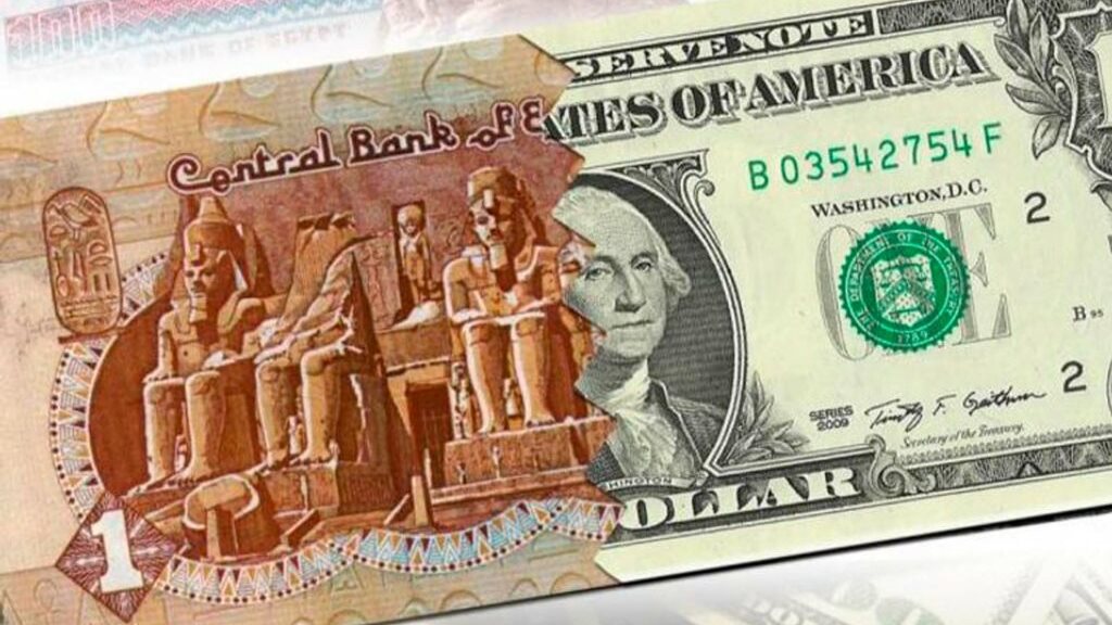 سعر الدولار امام الجنيه المصري 