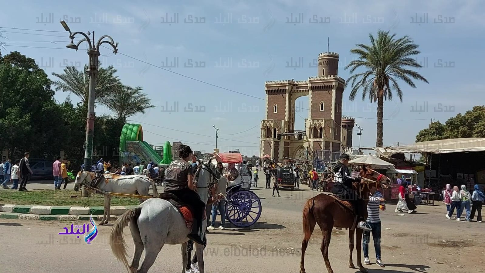 احتفالات العيد بالقناطر 