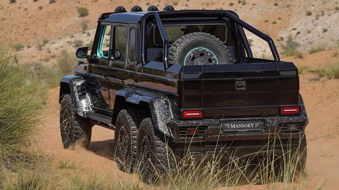 سيارة مرسيدس G63 AMG المعدلة من MANSORY 