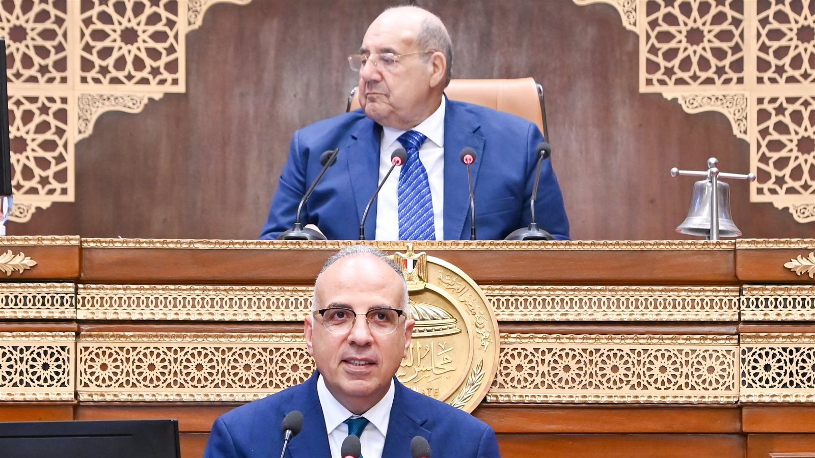 وزير الري في مجلس الشيوخ