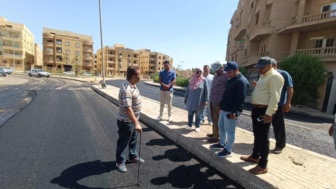 رئيس جهاز الشروق خلال الجولة التفقدية