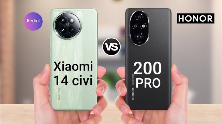 مقارنة بين هونر 200 Pro وشاومي 14 Civi