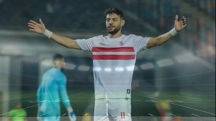 مصطفى شلبى لاعب الزمالك