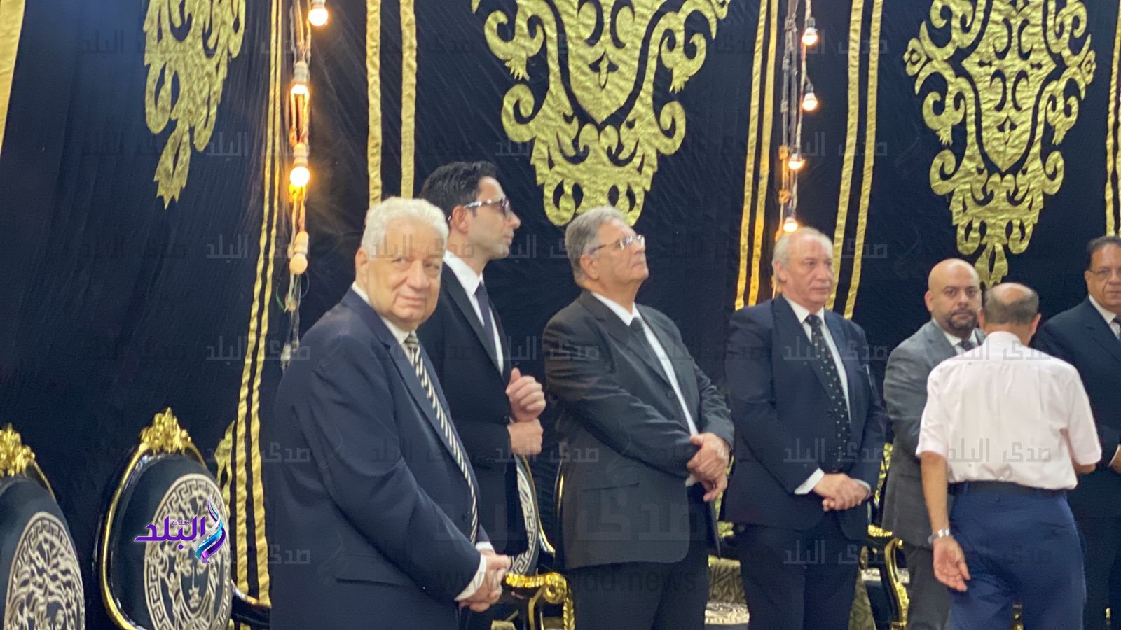 عزاء شقيقة مرتضي منصور 