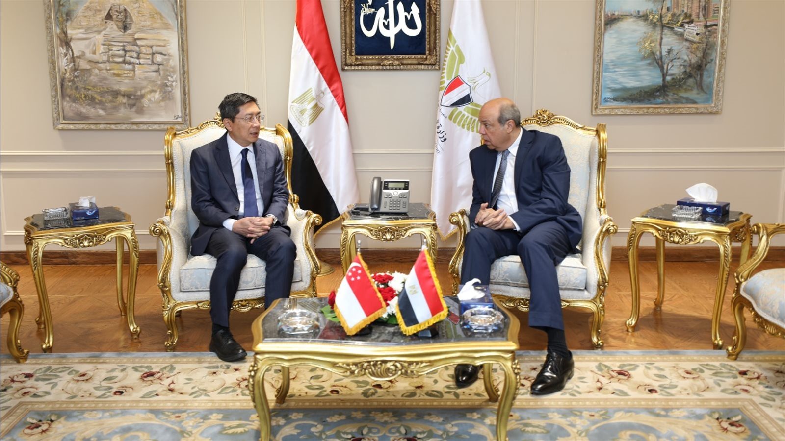 الدكتور سامح الحفني وزير الطيران المدني