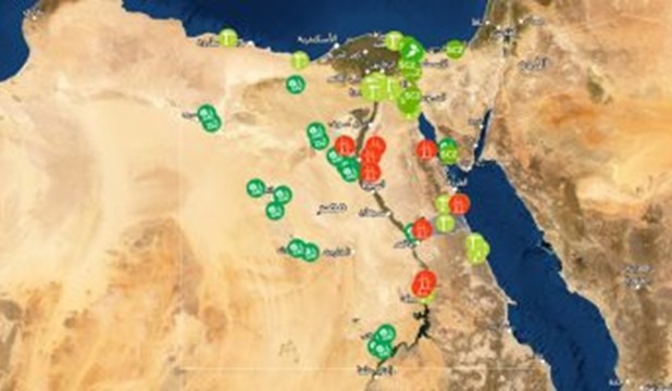 خريطة مصر الاستثمارية الصناعية- صورة أرشيفية