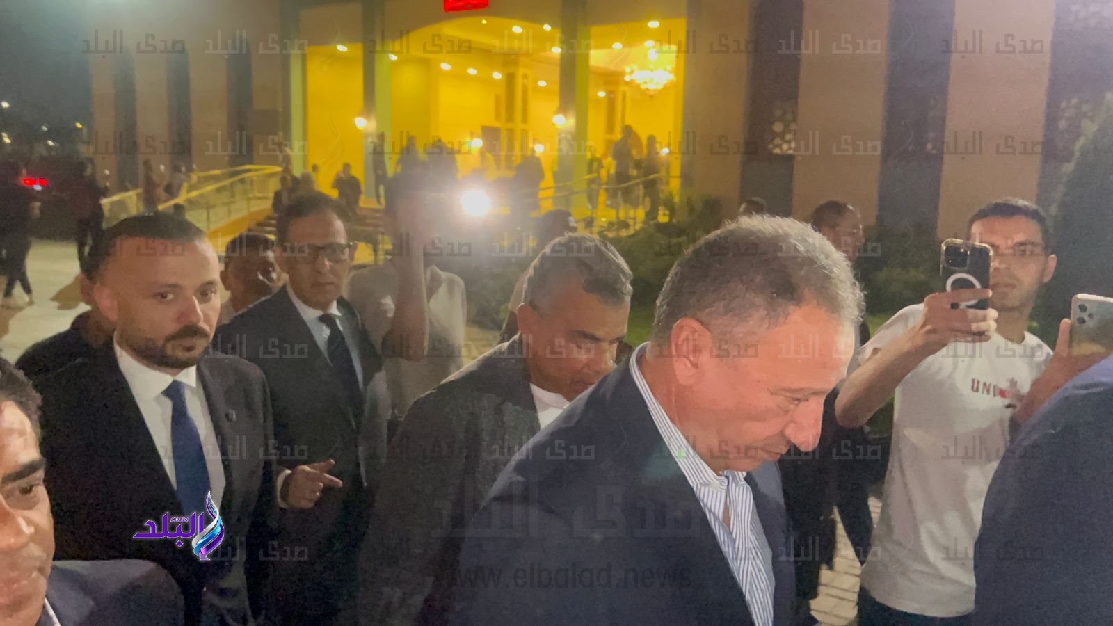 عزاء نجل محمود طاهر 