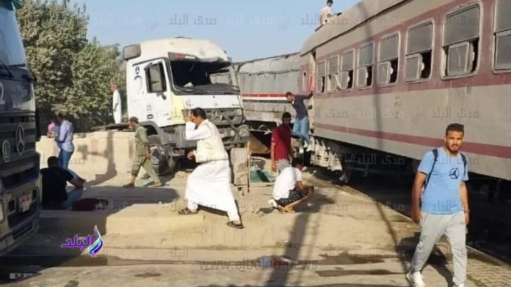 حادث قطار برج العرب