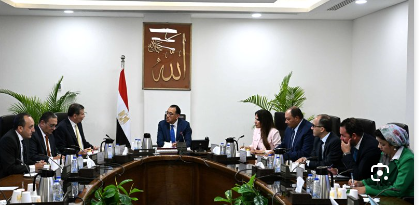 جانب من اجتماع مجلس الوزراء اليوم