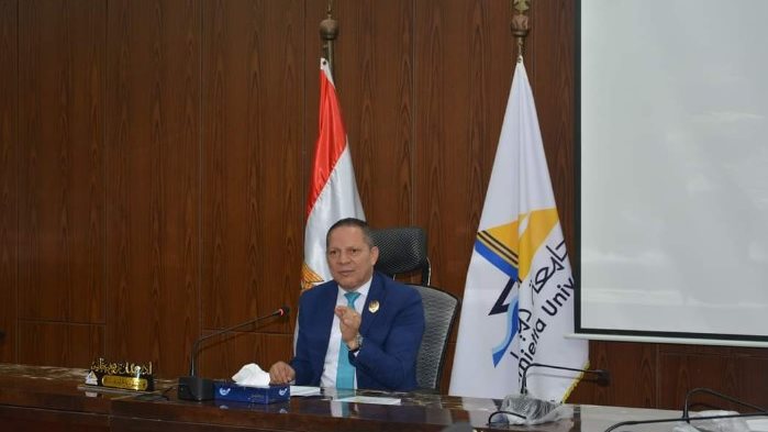 رئيس جامعة دمياط، الدكتور حمدان ربيع المتولي
