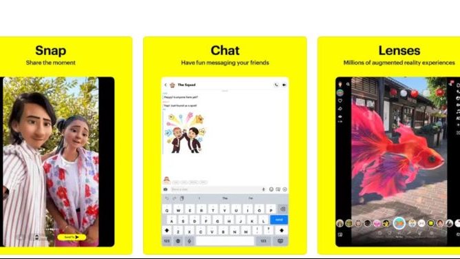 ميزات جديد لحاملى أجهزة iPad  عند استخدام Snapchat إليك التف