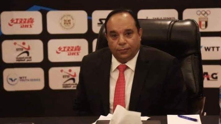 معتز عاشور، رئيس الاتحاد المصري لتنس الطاولة
