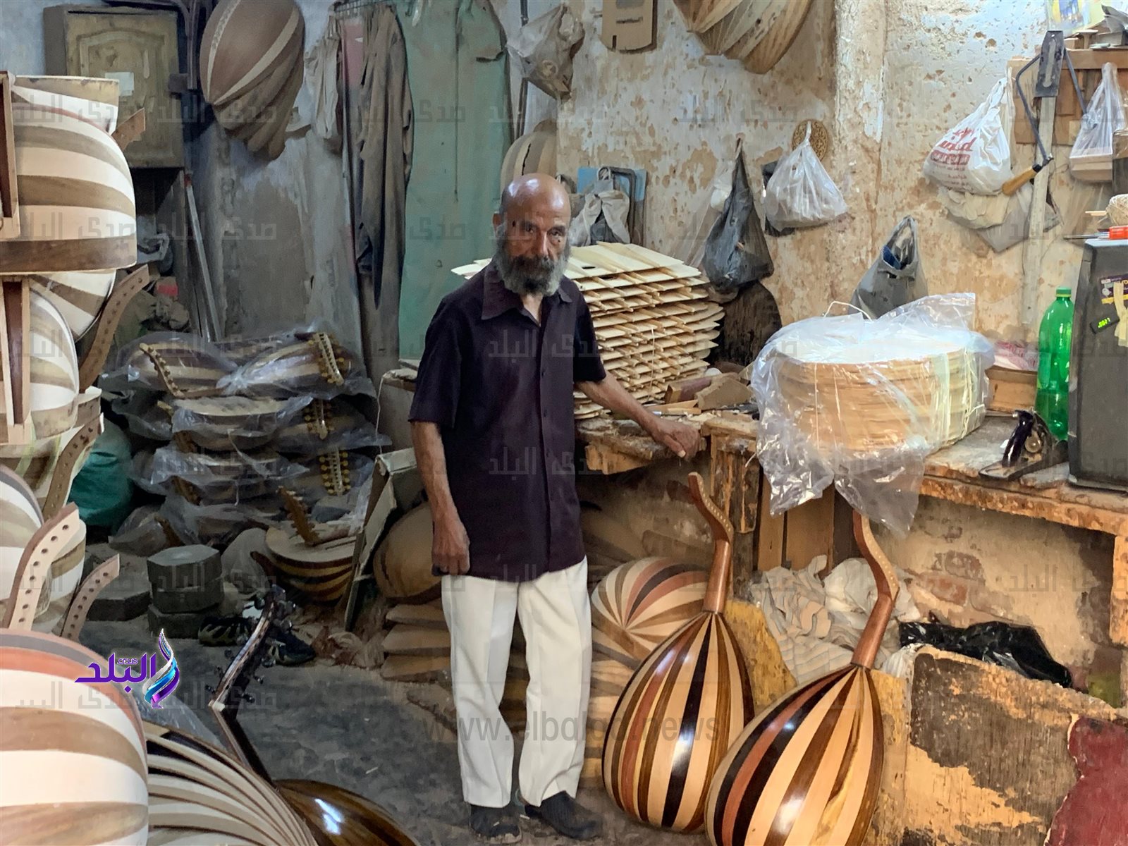 مراسلة صدى البلد اوركيد سامي وعم عادل نوفل1