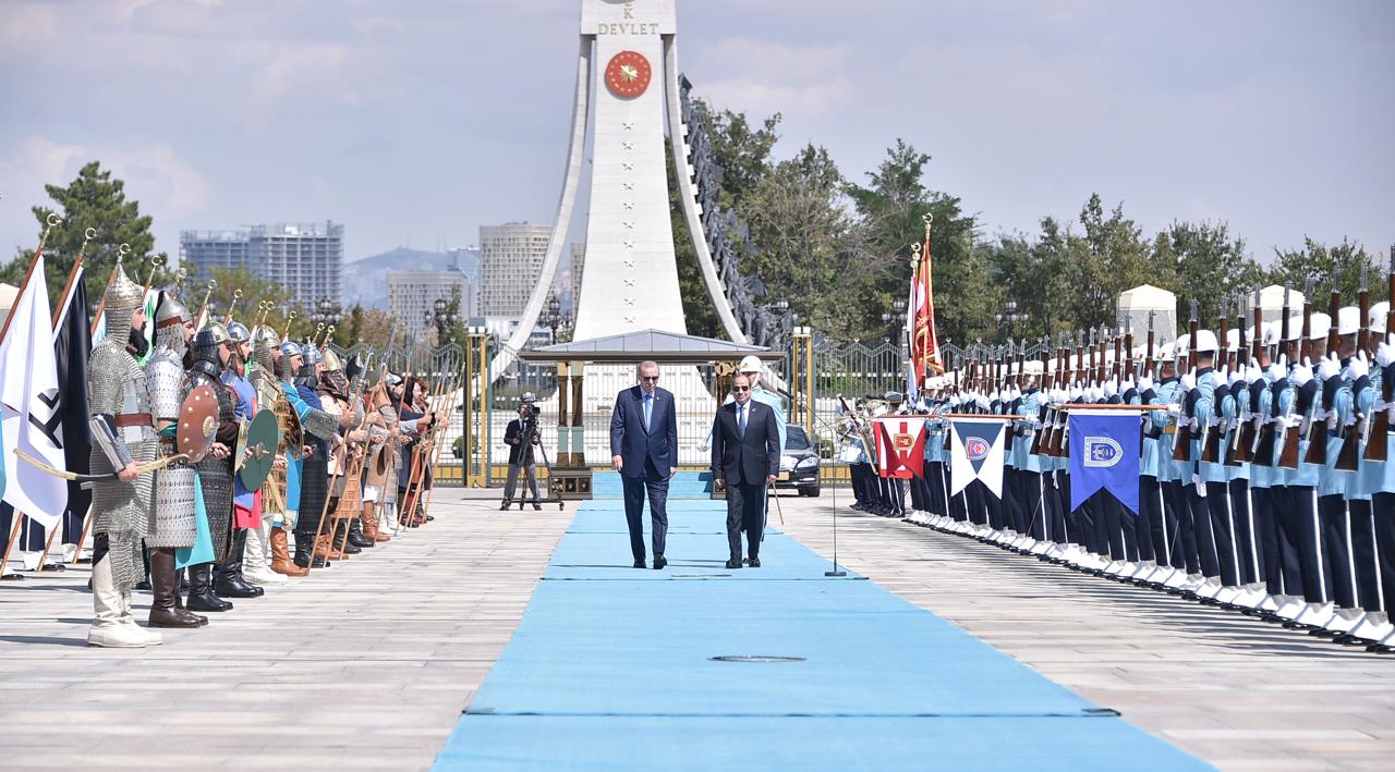 الرئيس السيسي ورجب طيب أردوغان 