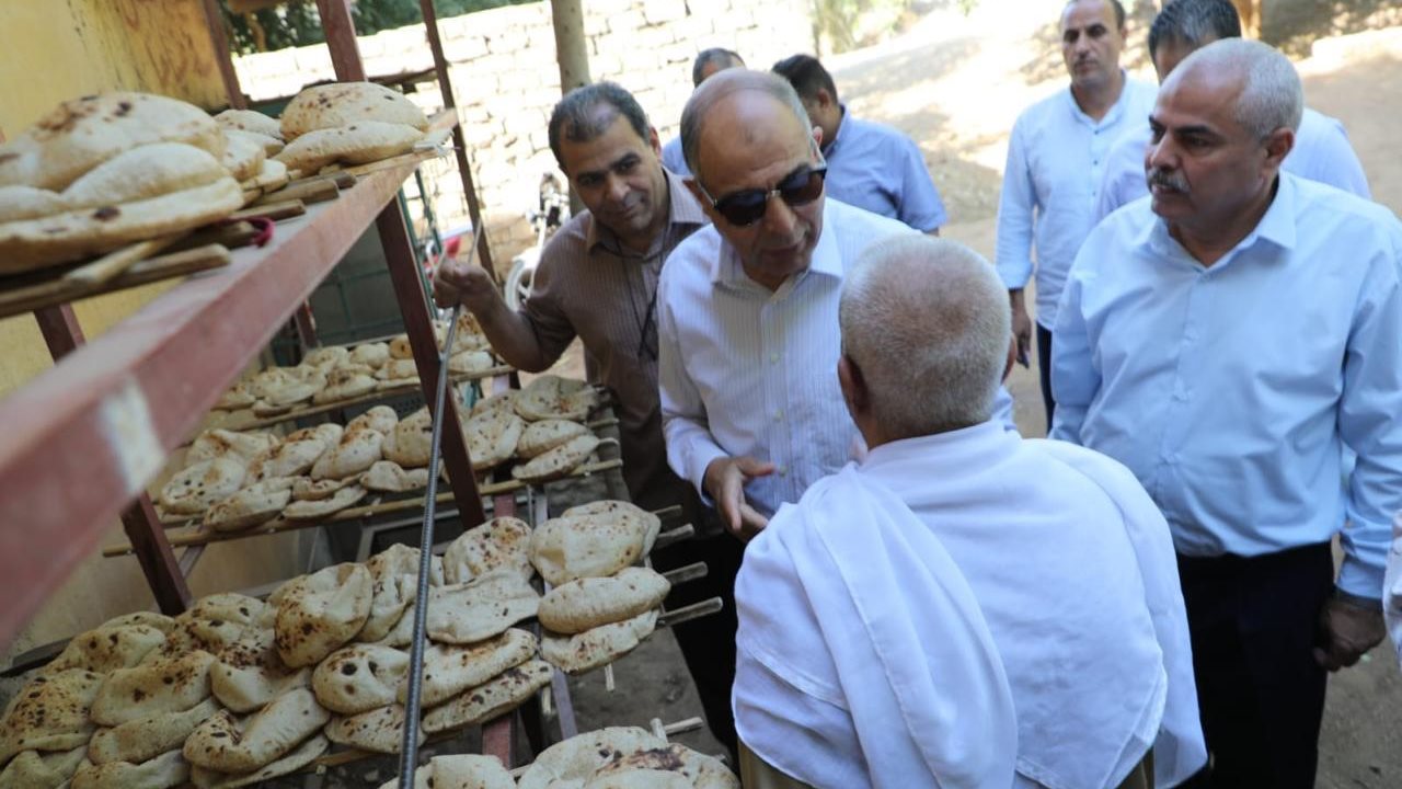 محافظ المنيا في جوله بديرمواس 