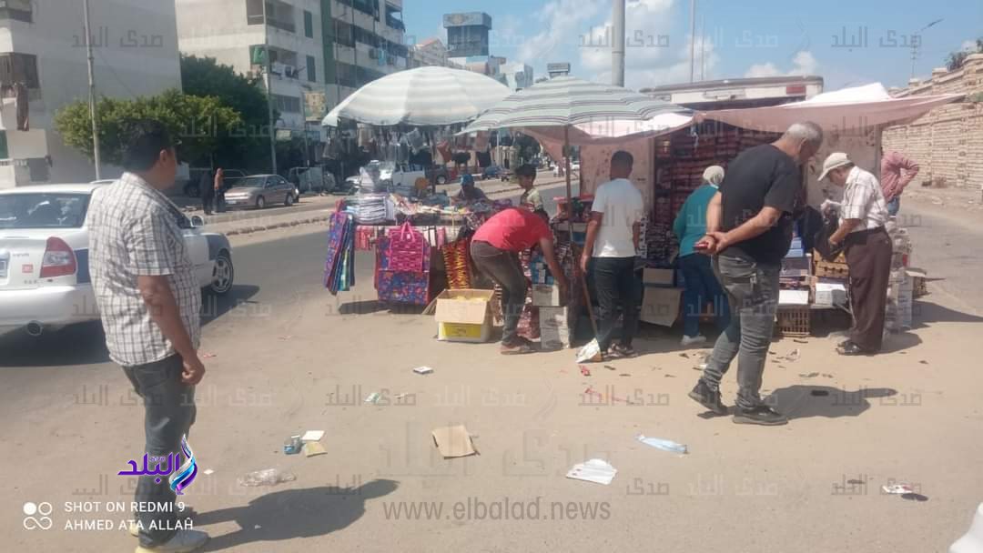 رفع النفايات ومخالفات القمامة بمحيط المدارس و المناطق السكني