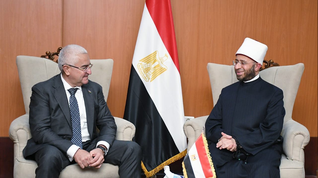 الازهري وسفير اذربيجان 