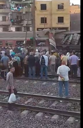 حادث قطار الزقازيق 