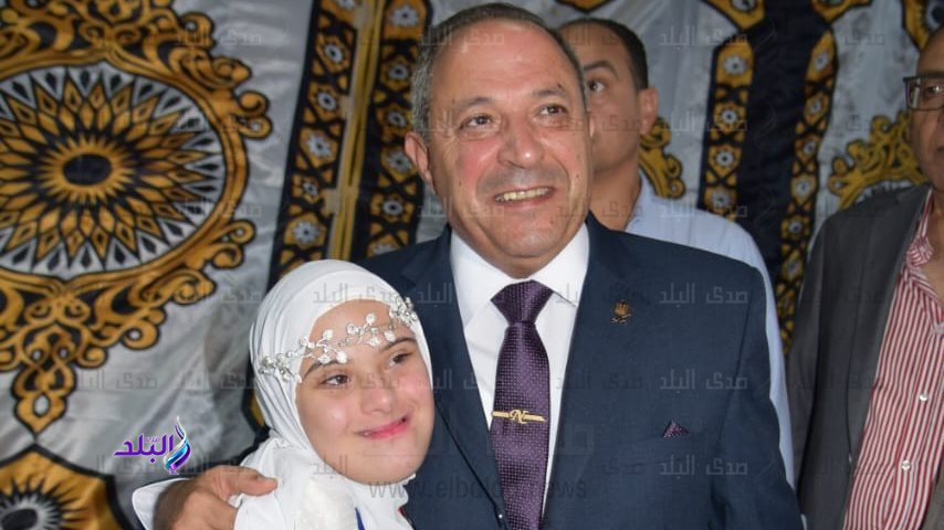 محافظ بورسعيد يشهد احتفالية دار جنة الرضوان ومركز الحمد الخي