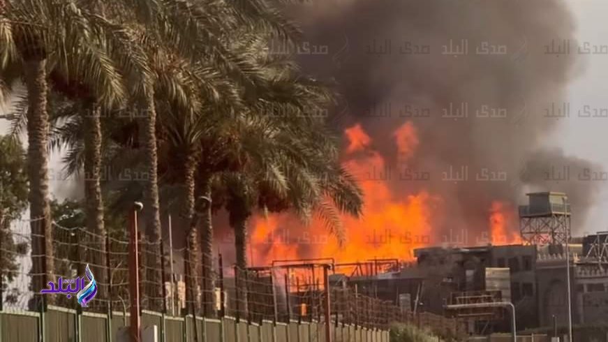 حريق مدينة الإنتاج الإعلامي