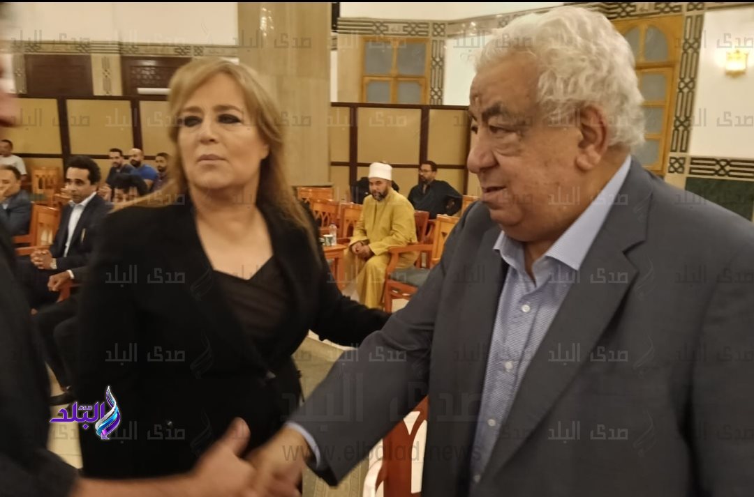 عزاء والد الاعلامية حياة عبدون وشقيقها