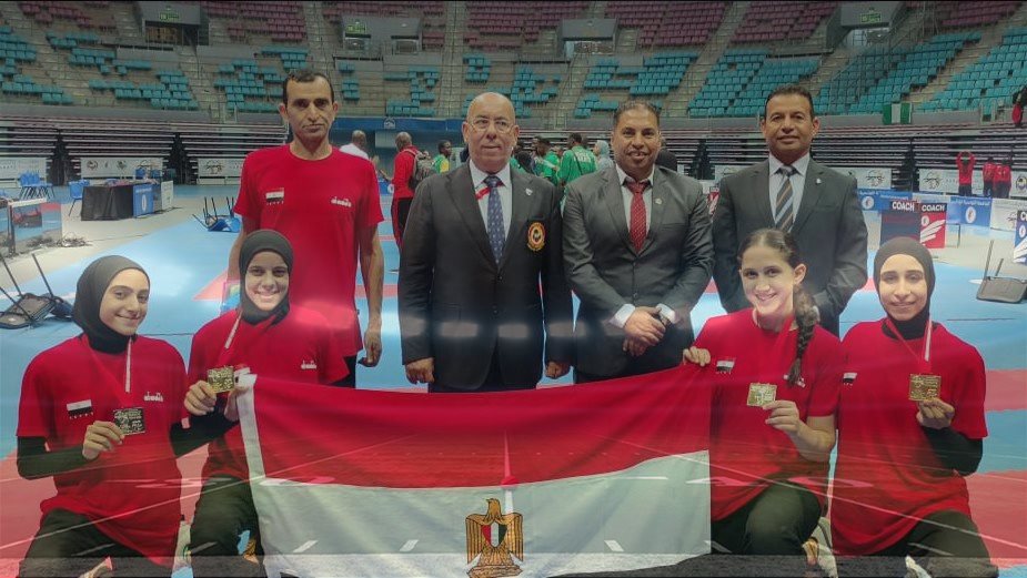 بعثة منتخب مصر للكاراتيه في بطولة العالم بإيطاليا