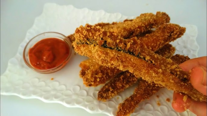 ااصابع الباذنجان بالكاتشب