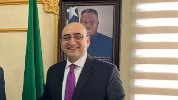 السفير أحمد عبدالعظيم، سفير مصر لدى ليبيريا