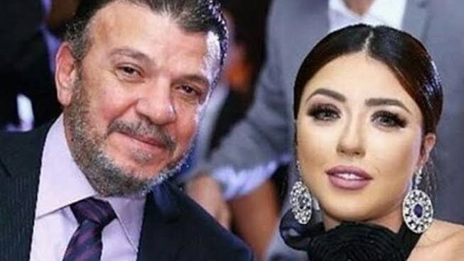 الفنان أحمد سلامة و ابنتة الفنانة سارة سلامة 