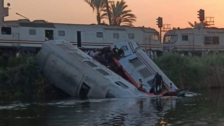 حادث قطار المنيا 