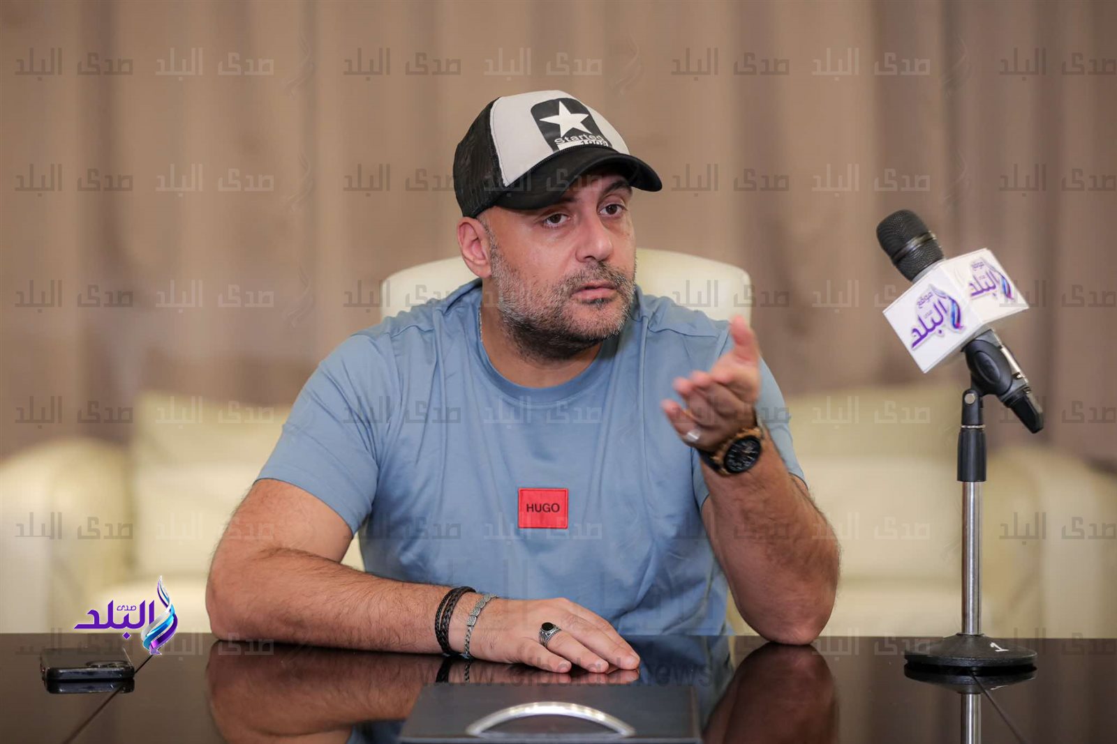 تكريم الفنان وليد فواز فى صدي البلد (2)