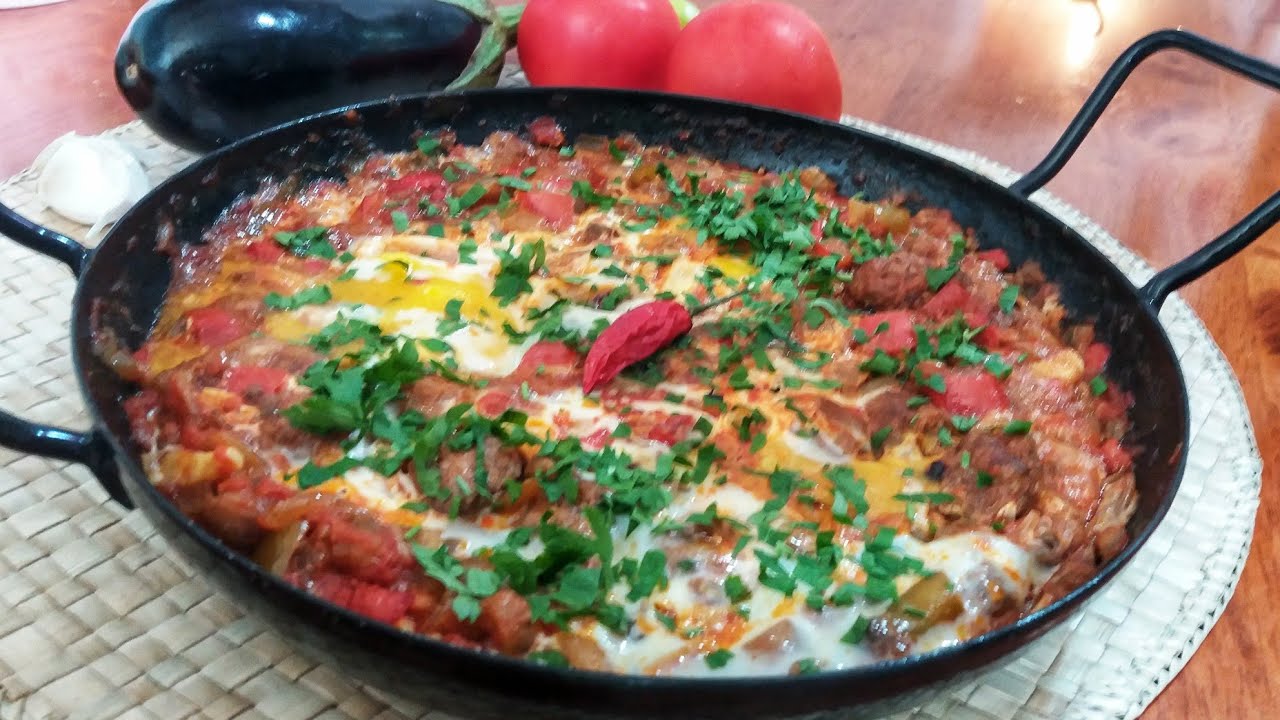 طريقة أخرى لتقديم الشكشوكة 