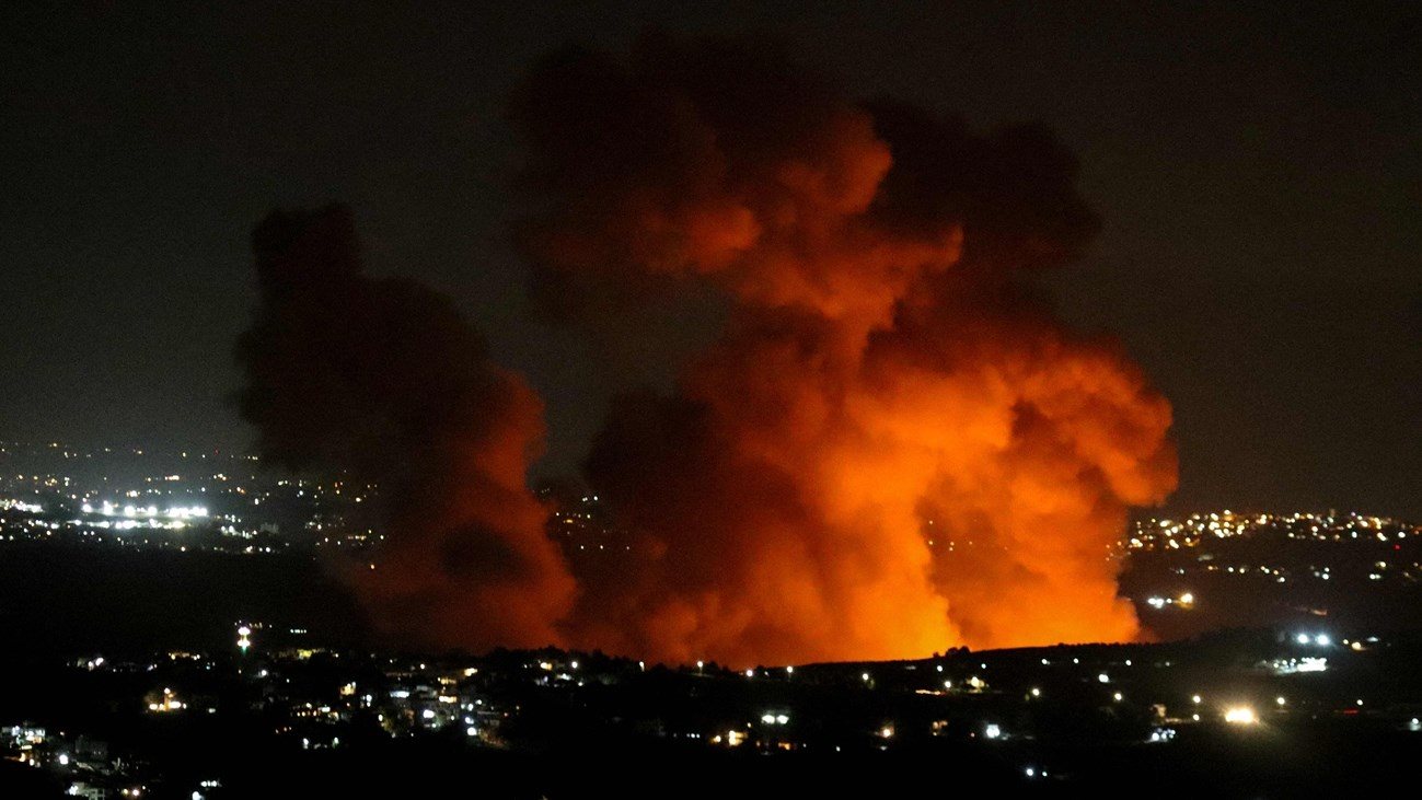 جيش الاحتلال الإسرائيلي يشن عدوانا على البقاع الغربي في لبنان