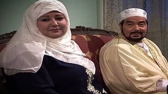 الفنان حسن يوسف و الفنانة عفاف شعيب 